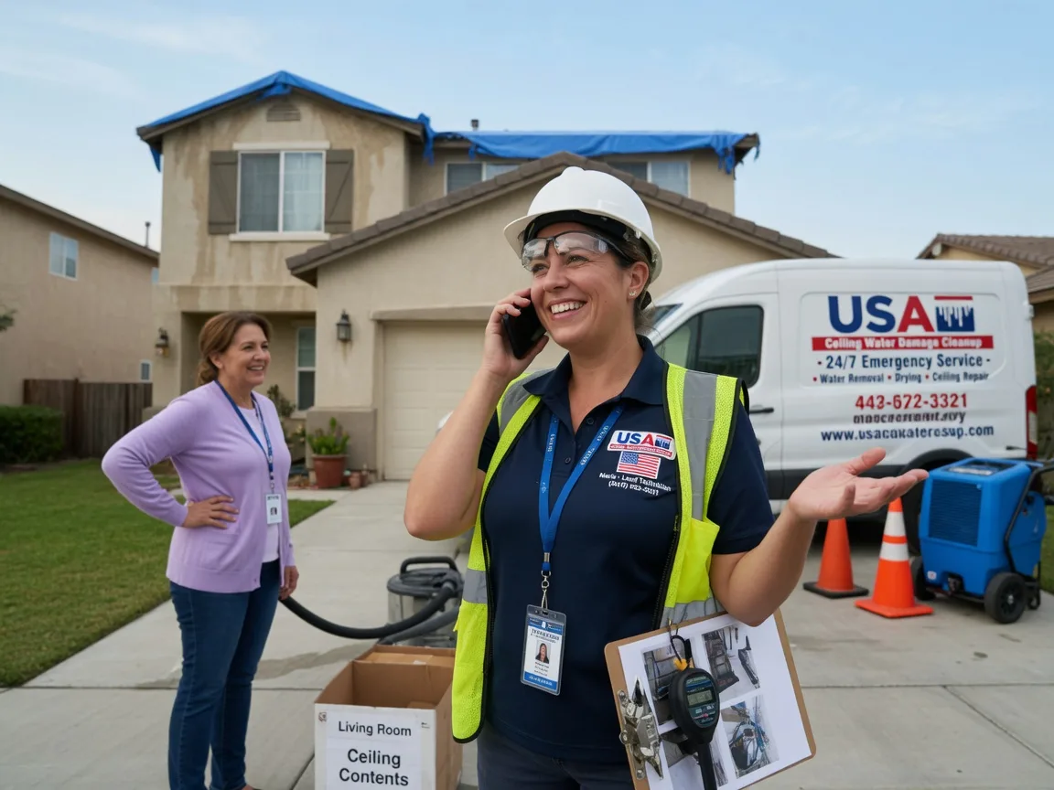 Ceiling Water Damage Restoration Union City, OH FAQs